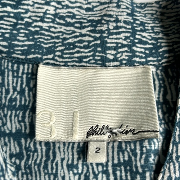 3.1 Phillip Lim Printed Mini Above Knee Dress - Picture 7 of 14